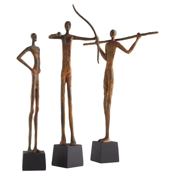 Maasai Hunter Sculpture – English Elm