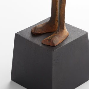 Maasai Shepard Sculpture Rustic 11673 Cyan Design