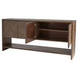 Alta Console Table Cerused Walnut 11677 Cyan Design