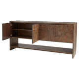 Alta Console Table Cerused Walnut 11677 Cyan Design