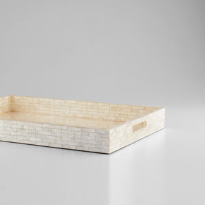 Triton Rectangle Tray Pearl 11679 Cyan Design