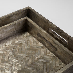 Triton Rectangle Tray SMOKE 11682 Cyan Design