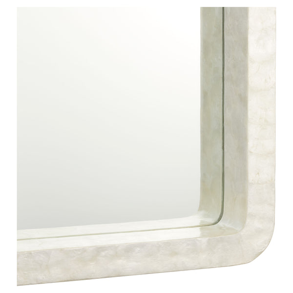 Triton Rectangle Mirror White 11691 Cyan Design