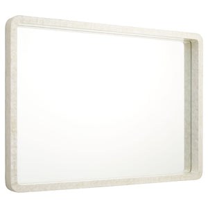 Triton Rectangle Mirror White 11691 Cyan Design