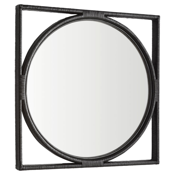 Pemba Mirror Black 11693 Cyan Design