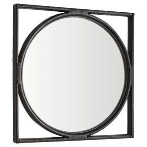 Pemba Mirror Black 11693 Cyan Design