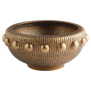 Batten Bowl Antique Brass 11697 Cyan Design