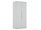 Manhattan Comfort Mulberry Contemporary - Modern Wardrobe/ Armoire/ Closet White 116GMC1