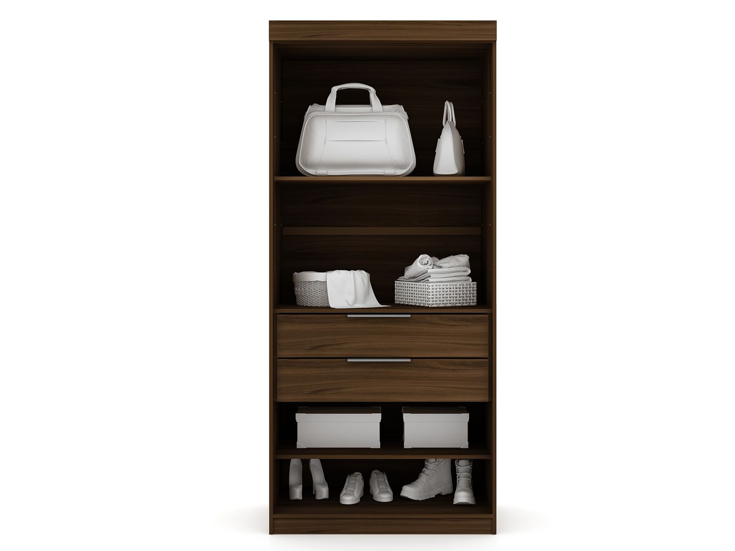 Manhattan Comfort Mulberry 2.0 Armoire Wardrobe Closet