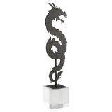 Shenron Dragon Sculpture Black 11704 Cyan Design