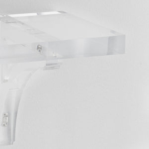 Glacier Wall Shelf Clear 11710 Cyan Design