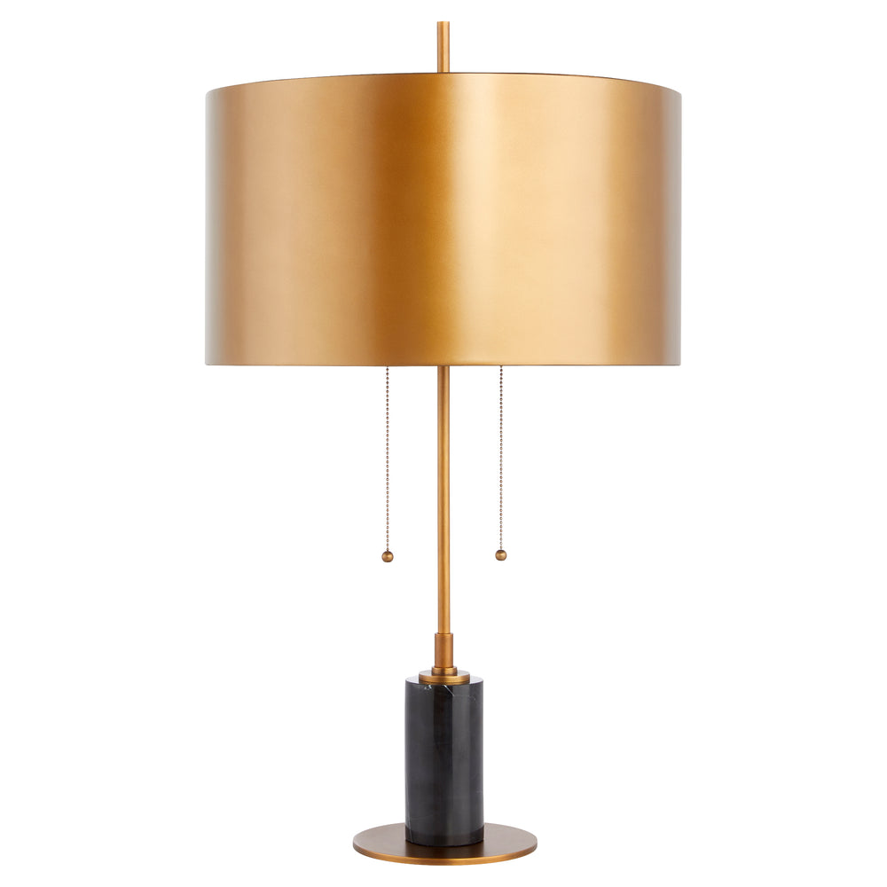 McArthur Table Lamp Black and Brass 11711 Cyan Design