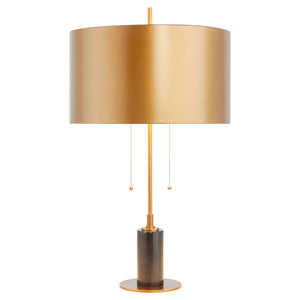 McArthur Table Lamp Black and Brass 11711 Cyan Design