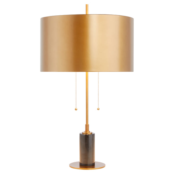 McArthur Table Lamp Black and Brass 11711 Cyan Design