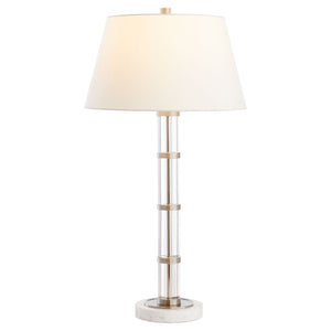 Silvia Table Lamp Polished Nickel | Acrylic | White 11712 Cyan Design