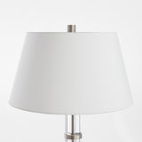 Silvia Table Lamp Polished Nickel | Acrylic | White 11712 Cyan Design