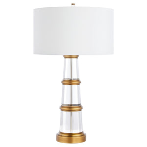 Bellamy Table Lamp Crystal | Brass 11713 Cyan Design