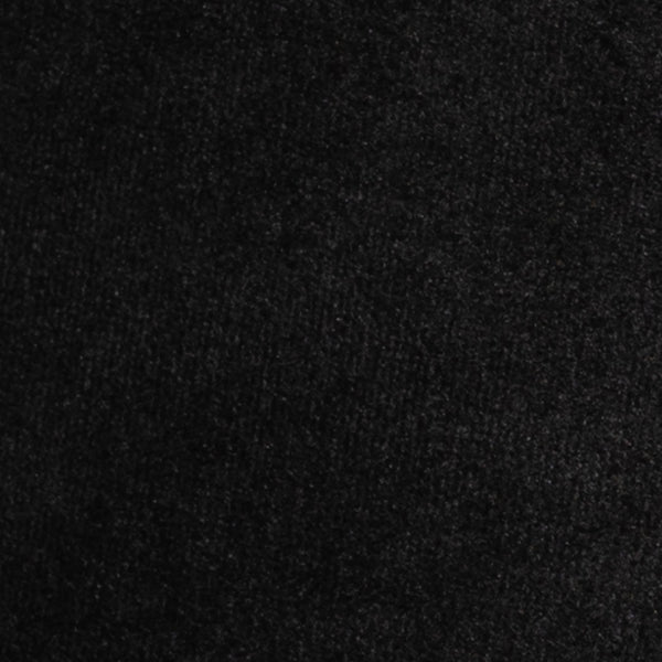 Baxton Studio Baxton Studio Ambra Luxe Black Velvet Sofa with Gold Frame - Chic Comfort for Modern Living Rooms TSF-5507-Black/Gold-SF