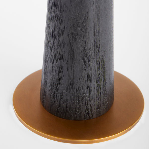 Wright Table Lamp Black and Brass 11714 Cyan Design