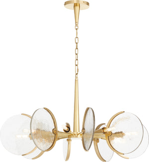 Alton 8 Light Chandlier Aged Brass 11724 Cyan Design