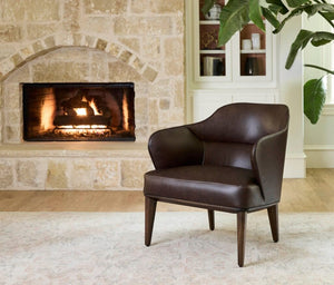 Agata Chair Dark Brown 11725 Cyan Design