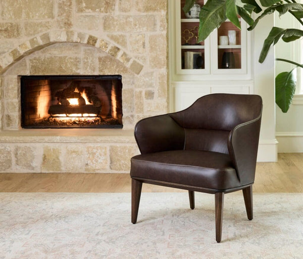 Agata Chair Dark Brown 11725 Cyan Design