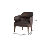 Agata Chair Dark Brown 11725 Cyan Design