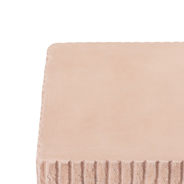 English Elm 16.15x20 Mgo Concrete Propane Tank Cover Outdoor Side Table Travertine Stone Finish N772P409038T