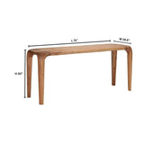 Nature Console Table Medium Natural 11740 Cyan Design