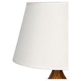 Emma Table Lamp Natural and White 11746 Cyan Design