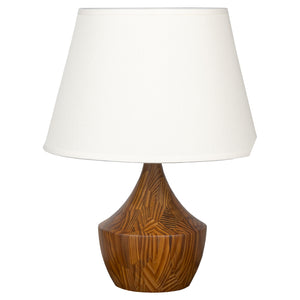 Emma Table Lamp Natural and White 11746 Cyan Design