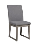 IDEAZ Minimalistic Dining Chairs (Set of 2) Grey 1174UFA