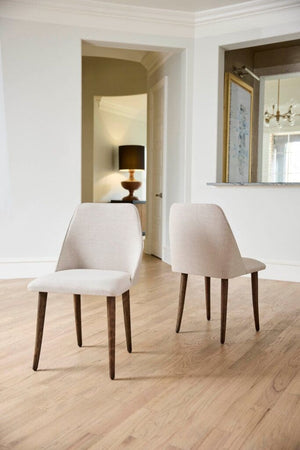 Edu Dining Chair Dark Brown | Taupe 11755 Cyan Design