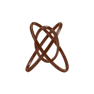 Elo Dining Table Dark Brown and Natural 11756 Cyan Design