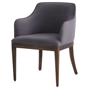 Dublin Chair Dark Brown | Medium Grey 11759 Cyan Design