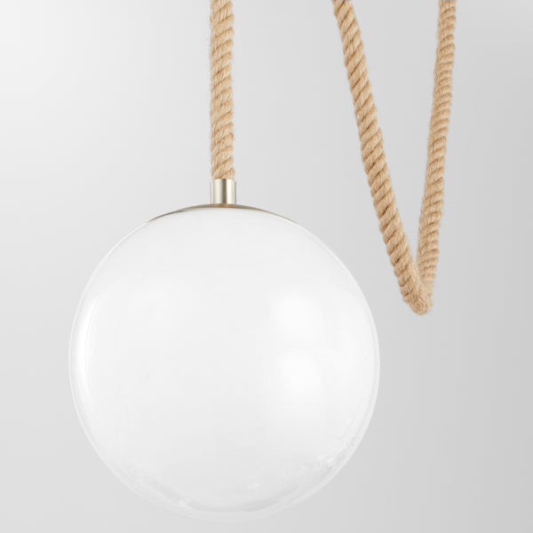 Rockport 1 Light Pendant Aged Brass | Brown 11761 Cyan Design