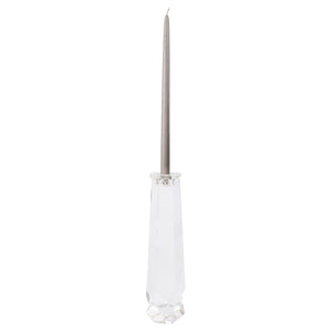 Faceted Candleholder Clear 11764 Cyan Design