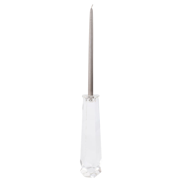Faceted Candleholder Clear 11764 Cyan Design