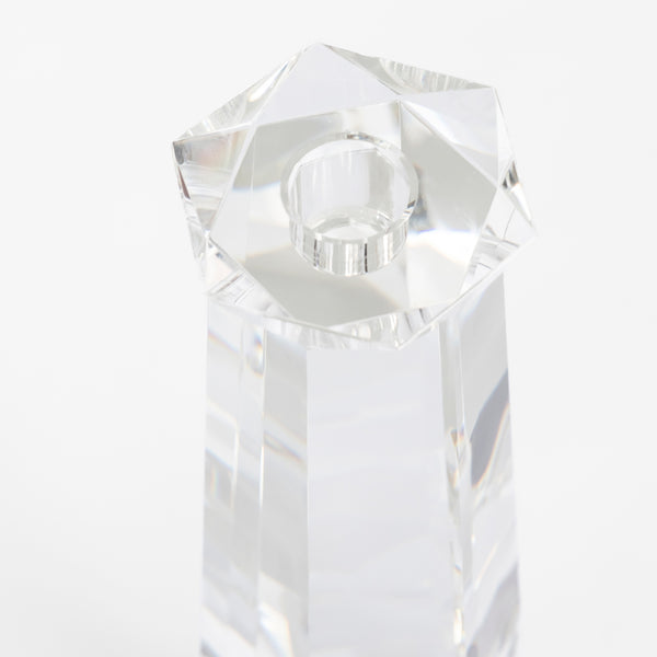 Faceted Candleholder Clear 11764 Cyan Design