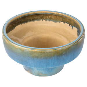 Elevated Bowl Shellish Blue 11771 Cyan Design