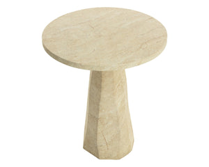Sunpan KLIFF Bar Table - Modern Travertine-Look Design for Stylish Indoor & Outdoor Spaces, Durable Finish 112488