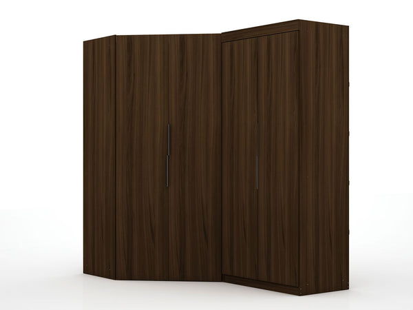 Manhattan Comfort Mulberry Contemporary - Modern Wardrobe/ Armoire/ Closet Brown 117GMC5