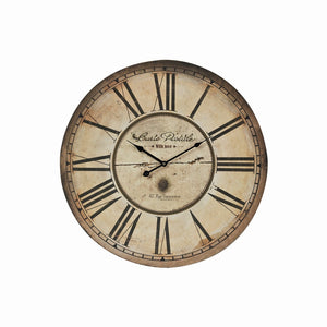 Carte Postal Wall Clock 118-042 Elk Home