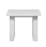 IDEAZ Minimalistic End Table White 1181UFA