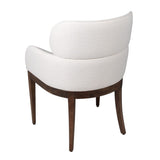 Lucien Dining Chair 11825 Dark Brown|Off-White 11825 Cyan Design