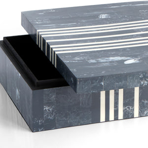 Lapis Box Blue and White 11834 Cyan Design