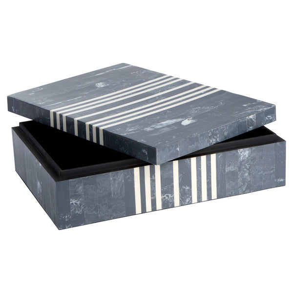 Lapis Box Blue and White 11834 Cyan Design