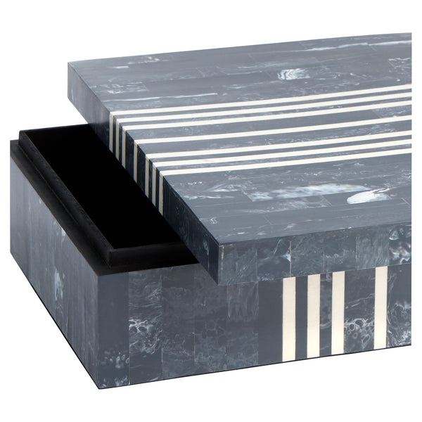 Lapis Box Blue and White 11834 Cyan Design