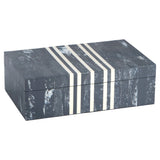 Lapis Box Blue and White 11835 Cyan Design