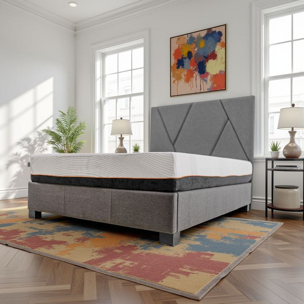 English Elm Regen Copper Infused Memory Foam Kids Mattress Cooling Support for Teen Sleepers B210P286859